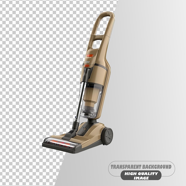 Futuristic Vaccum Cleaner Isolated on Transparent Background PSD File