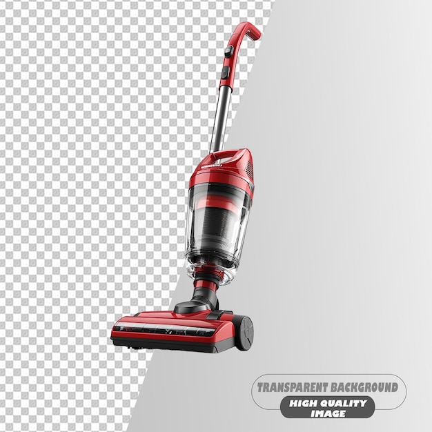 PSD futuristic vaccum cleaner isolated on transparent background psd file