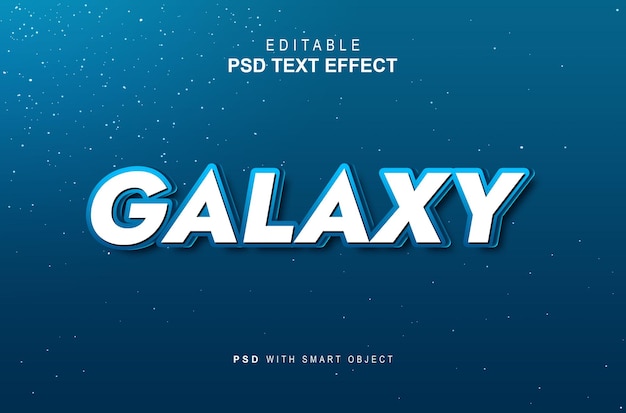 Galaxy-Text-Effect