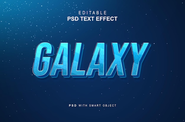 Galaxy-text-style-effect