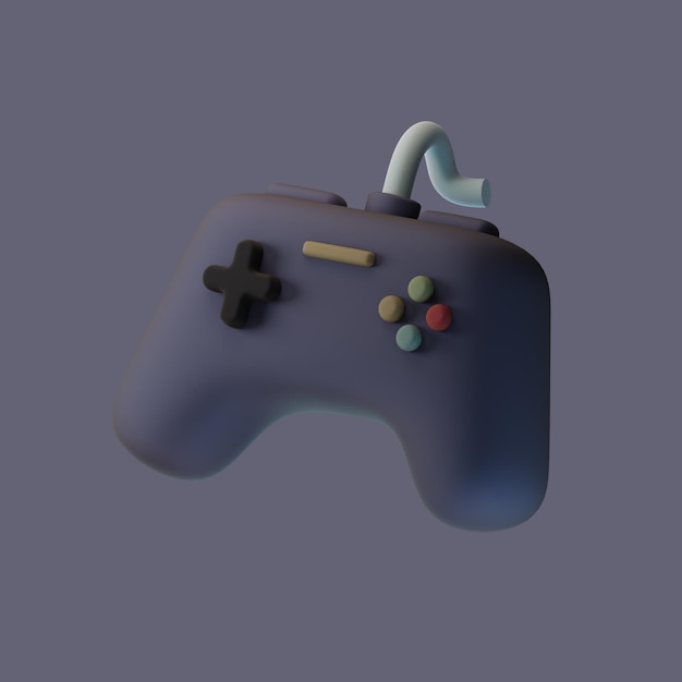 A game controller with a controller on it