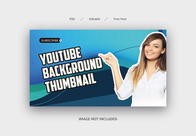 PSD game review youtube thumbnail and web banner template psd