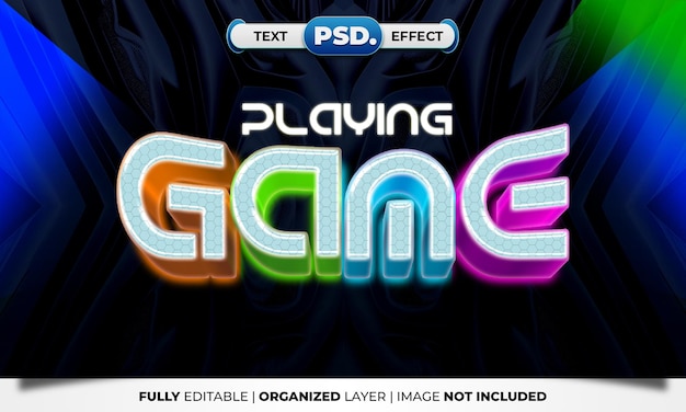 GAME TEXT EFFECT