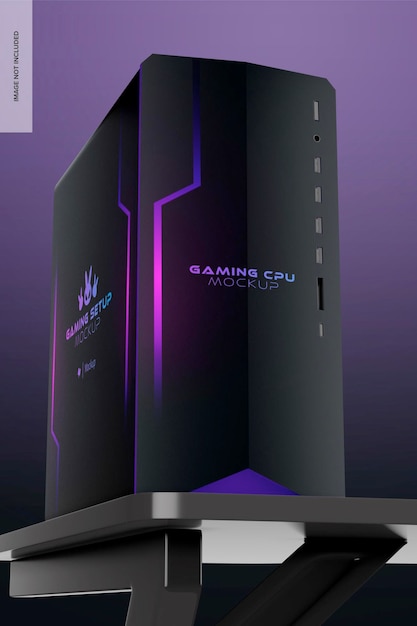 Gaming CPU Mockup