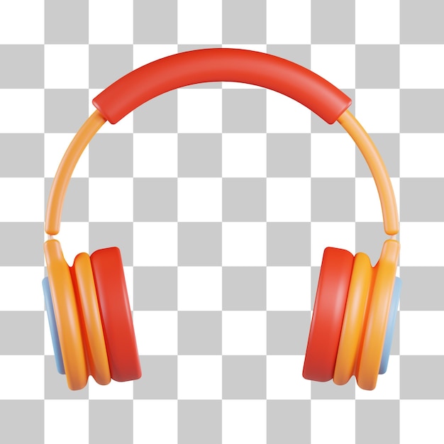 Gaming Earphone 3D Icon