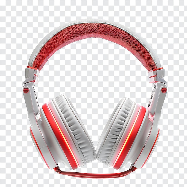 gaming headphone isolated on transparent background