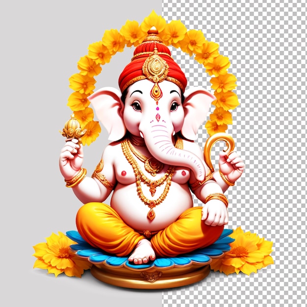 PSD ganesh chaturthi social media banner and poster template