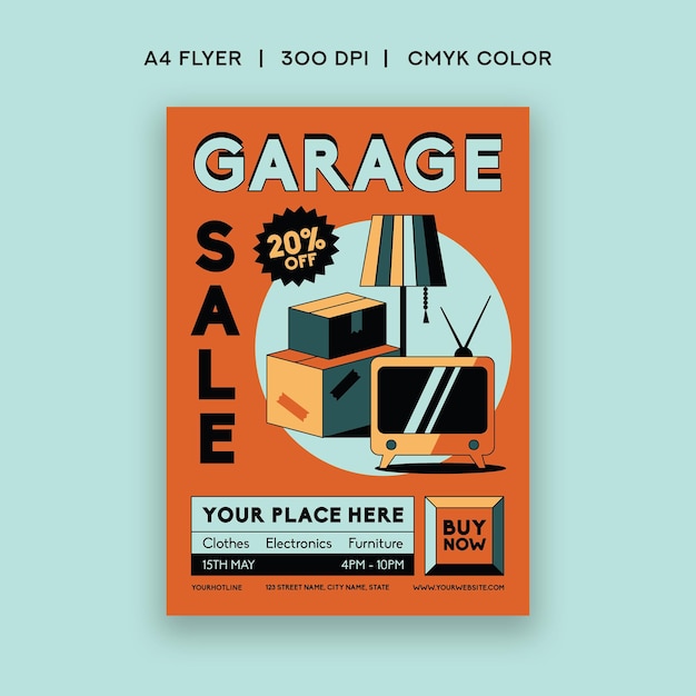 Garage Sale Flyer