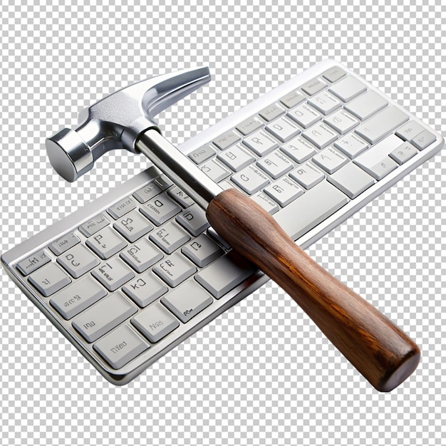 PSD garden trowel isolated on transparent background