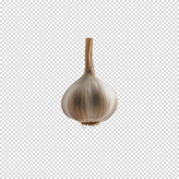 PSD garlic transparent background