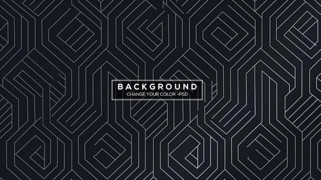 PSD geometric flat background