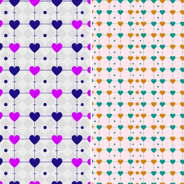 PSD german patterns with heart shapes circles and crosses with c png traditional abstract designs