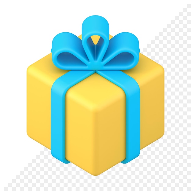 Gift box 3d icon