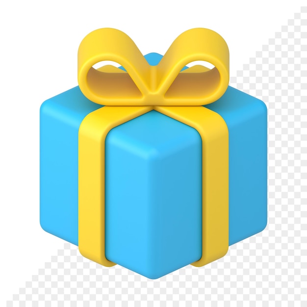 Gift box 3d icon