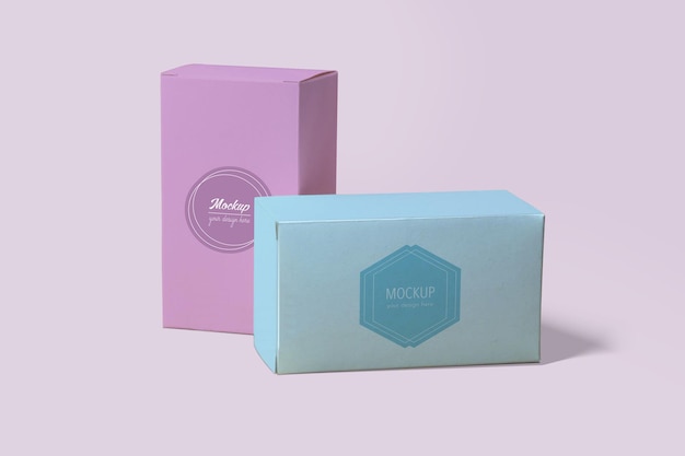 Gift box mockup