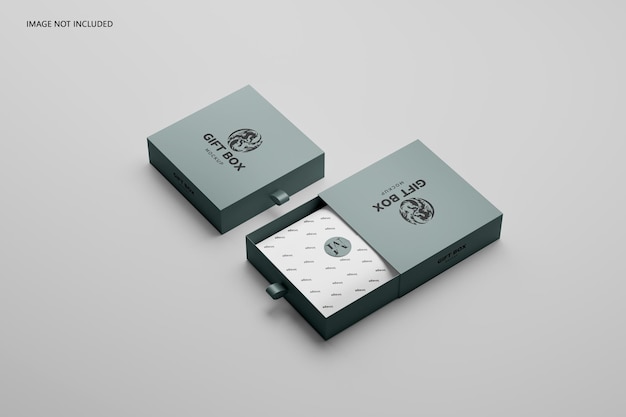 Gift Box Mockup