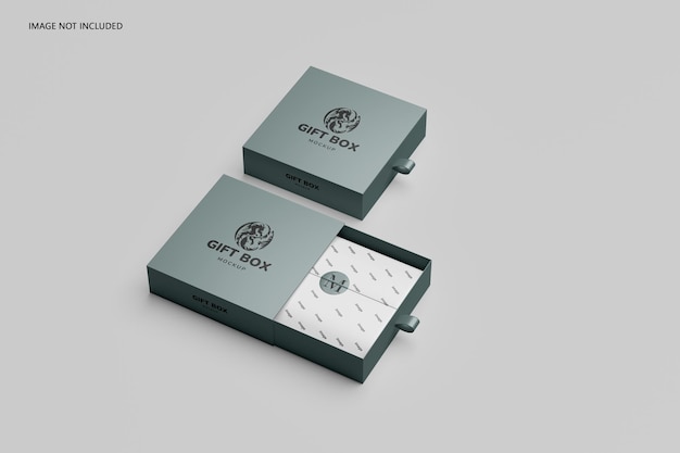 Gift Box Mockup