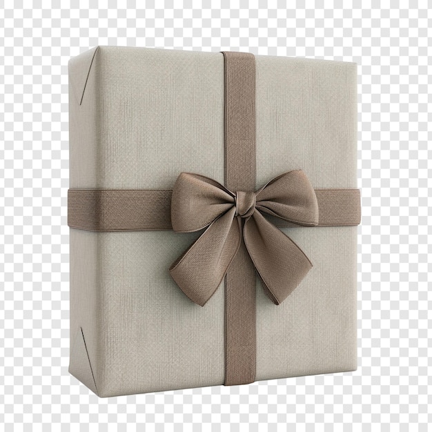 PSD gift box with bow