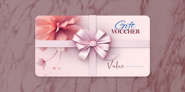 Gift voucher envelope template