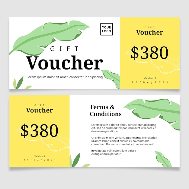 Gift Voucher Template