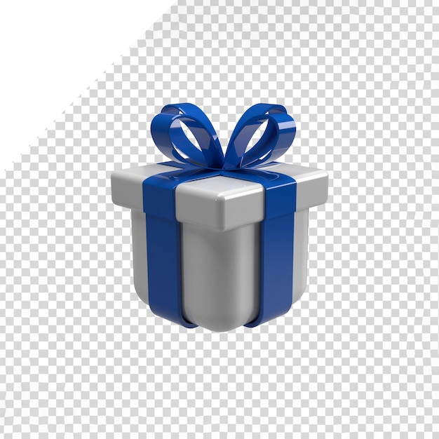 Gifts 3d DarkBlue PSD