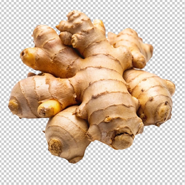 PSD ginger root transparent background