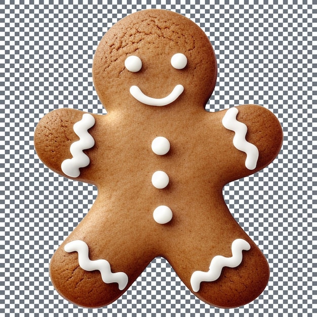 gingerbread person with cookies