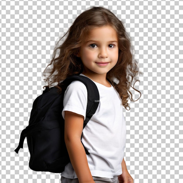 Girl With Backpack