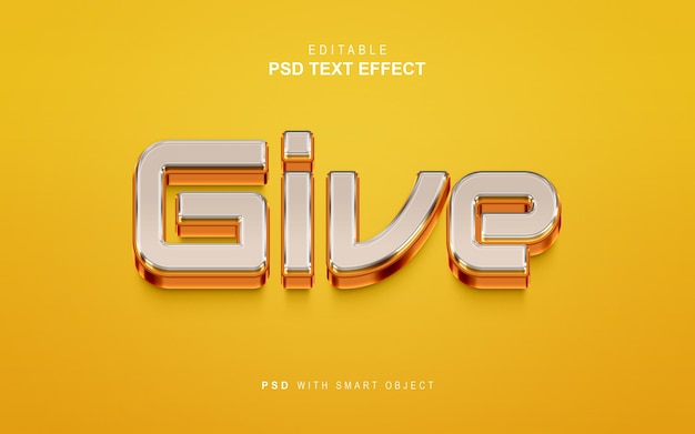 Give text effect