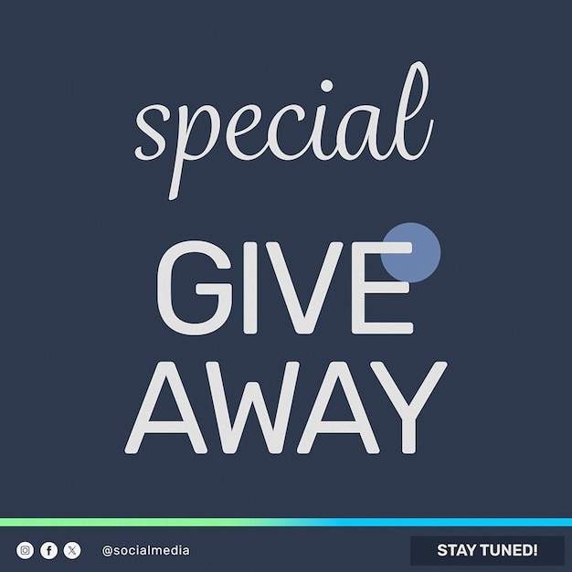 PSD giveaway instagram post template psd design social media square layout template giveaway