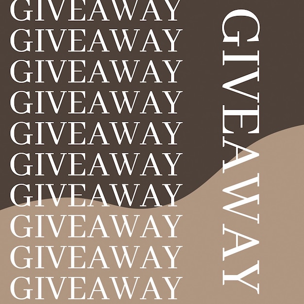 PSD giveaway instagram post template psd design social media square layout template giveaway