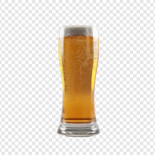 PSD glass of beer