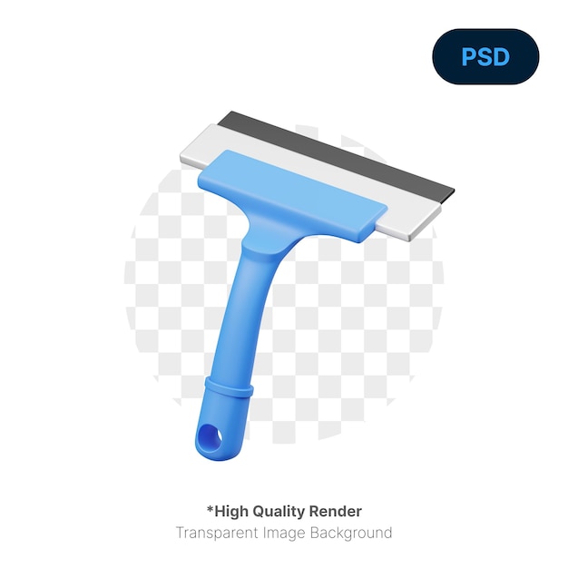 Glass Cleaner 3D Icon Premium Psd Cleaning Equipment