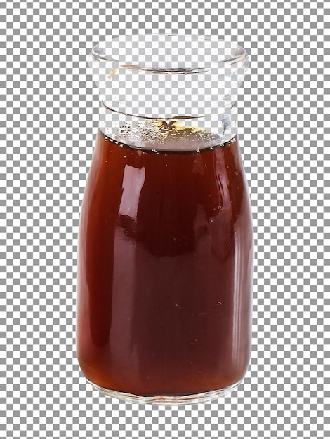 A glass of coffee with transparent background