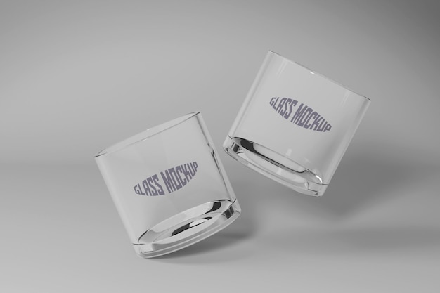 Glass Cup Mockup