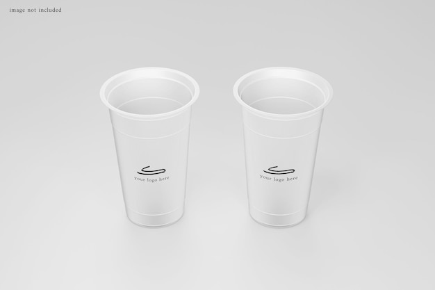 PSD glass cup mockup