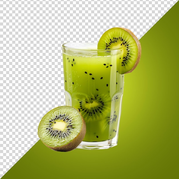 Glass of Kiwi Juice png