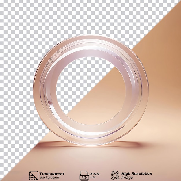 Glass Loading Circular Symbol isolated on transparent background