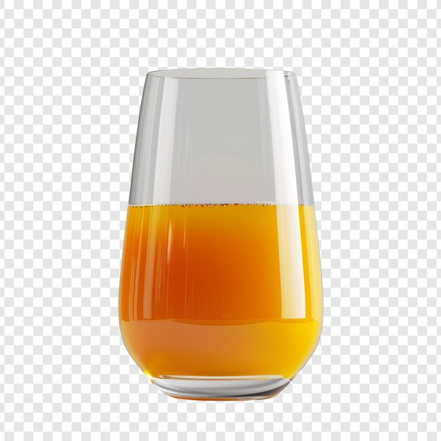 PSD glass of orange juice