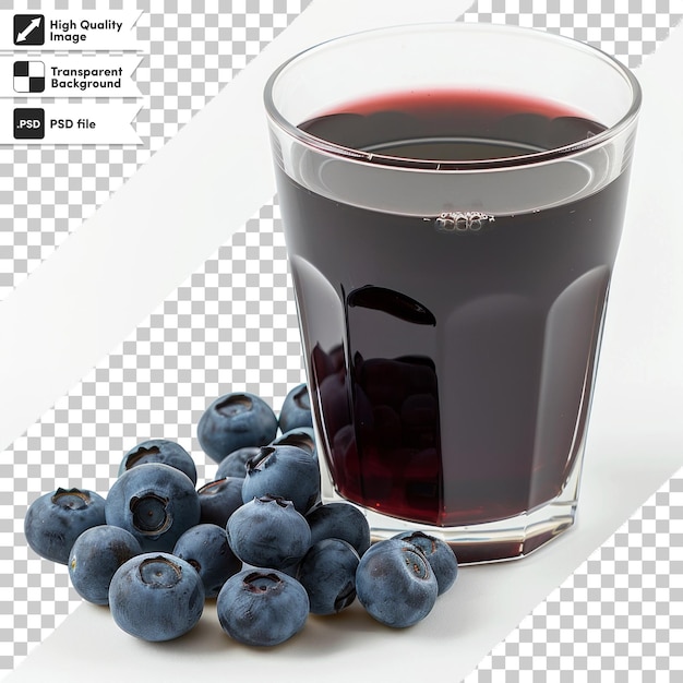 a glass of red wine with blueberries and a glass of red wine