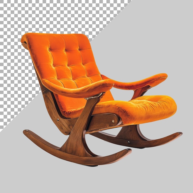 Glider chair on Transparent background