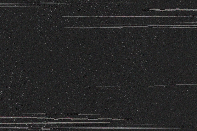 PSD glitch effect on a black background