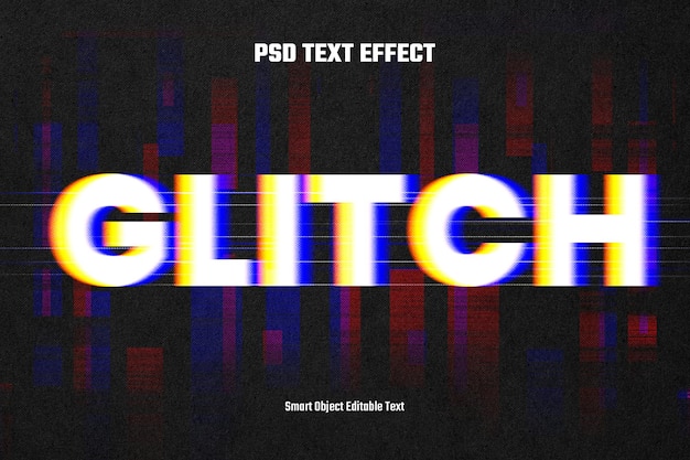 Glitch Text Effectjpg