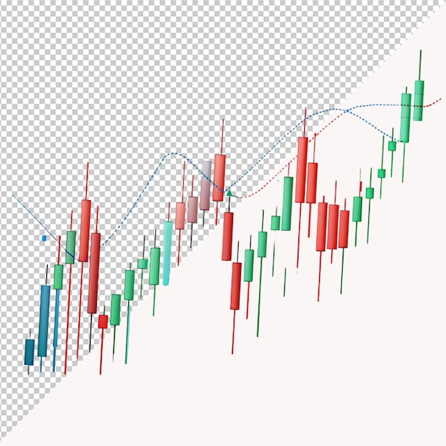 PSD global economy trading chart background for research and monitor