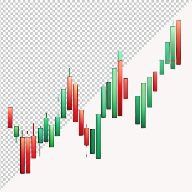 PSD global economy trading chart background for research and monitor