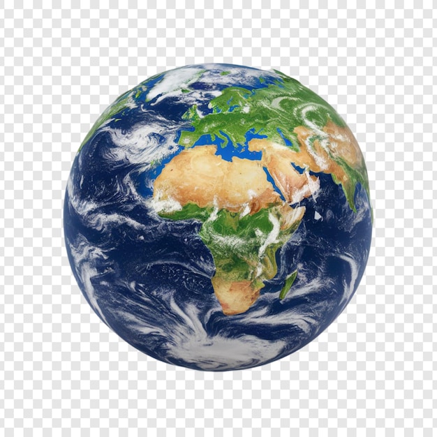 a globe with the earth on it