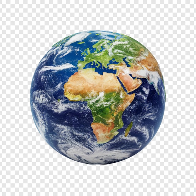 a globe with the earth on it