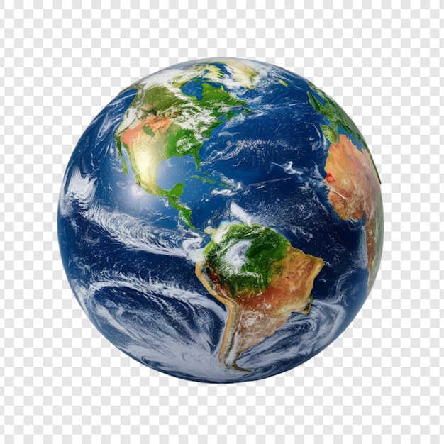 PSD a globe with the word earth on it