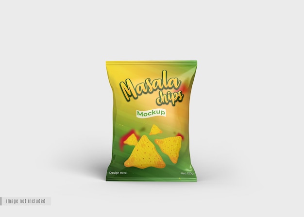 Glossy Chips Mockup