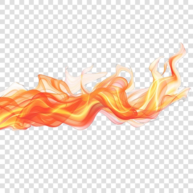 PSD glow flame realisticon transparent background